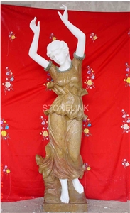 Slsc-068, Marble Stone Statue, Stone Carving Product, Stone Sculpture, Statues(Figure Statue)