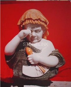 Slsc-077, Marble Statue, Stone Carving Product, Stone Sculpture, Statues(Figure Statue)