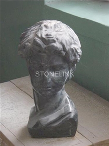 Slsc-098, Grey Marble Head Statue, Stone Carving Product, Stone Sculpture, Statues(Figure Statue) Slsc-098, Grey Marble Head Statue, Stone Carving Product, Stone Sculpture, Statues(Figure Statue)