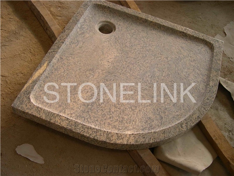 Slsh-003, Santa Cecilia Light Granite Shower Tray, Santa Cecilia Shower Bases