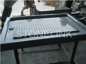 Slsh-005, Black Granite Shower Tray