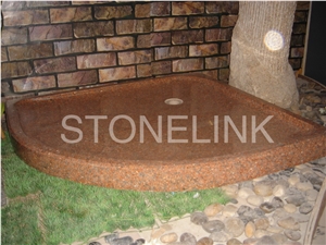Slsh-008, Brown Granite Shower Trays