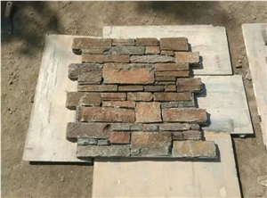 Culture Slate Cement Connected Stacked Stone Veneer Corner Stone