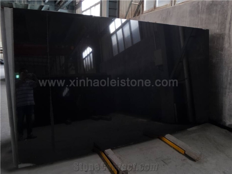 Absolute Black Granite, Shanxi Black Granite Slabs & Tiles for Monument, Walling, Flooring Etc.