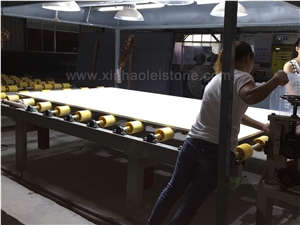 Artificial White Quartz Stone, Pure White Quartz Stone for Walling, Flooring Engineered Stone Slabs