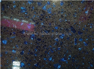 G007 Blue Pearl Quartz for Walling, Flooring