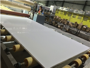Pure White Quartz Stone,China White Quartz Slabs,Manmade Stone Engineered Stone