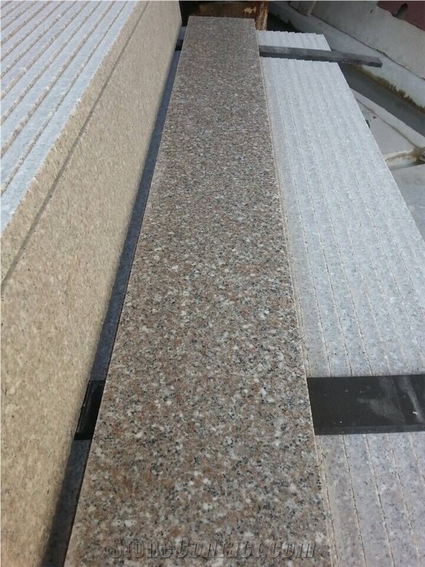 Fargo G617 Big Flower Granite Window Sills, Red Granite Polished Window Sills for Euro Market