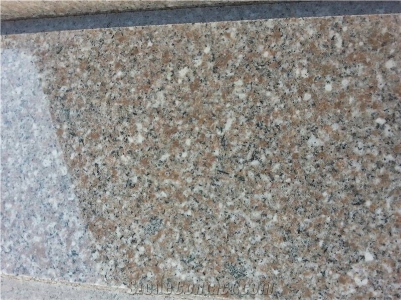 Fargo G617 Big Flower Granite Window Sills, Red Granite Polished Window Sills for Euro Market