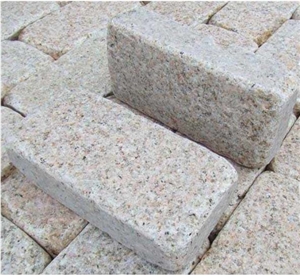 Fargo G682 Granite Flamed and Tumbled Cube Stone, Yellow Granite Antique Finish Cobble Stone, Sunset Gold Tumbled Paving Stone for Courtyard Road, Driveway/Walkway Paving, Garden Stepping Fargo G682 Granite Flamed and Tumbled Cube Stone, Yellow Granite Antique Finish Cobble Stone, Sunset Gold Tumbled Paving Stone for Courtyard Road, Driveway/Walkway Paving, Garden Stepping