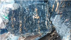 Portoro Gold Marble Blocks