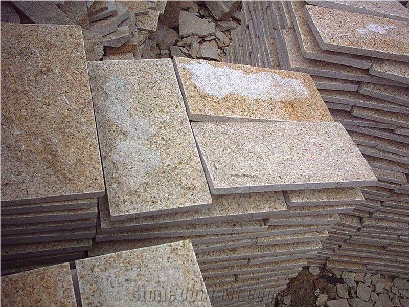 G682 Granite Yellow Mushroom Stone,New Hot Selling G682 Yellow Mushroom Granite Tiles