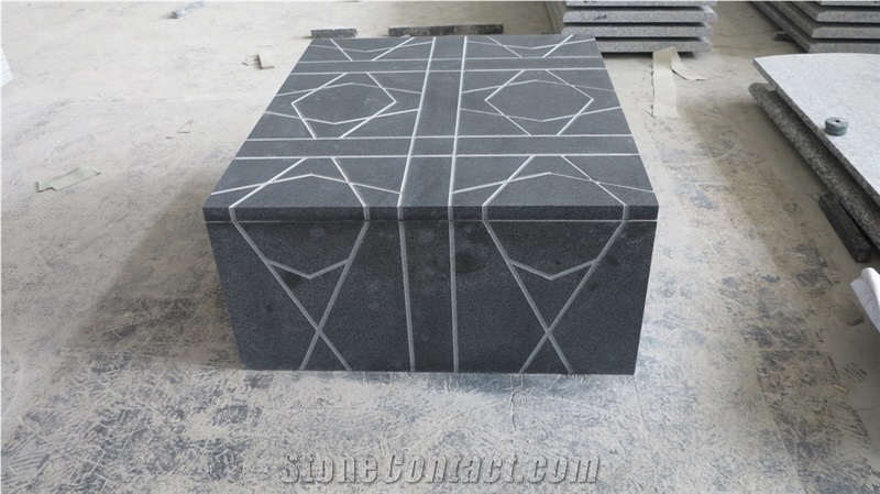 G654/Padang Dark/China Impala Granite Bench