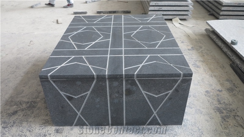 G654/Padang Dark/China Impala Granite Bench