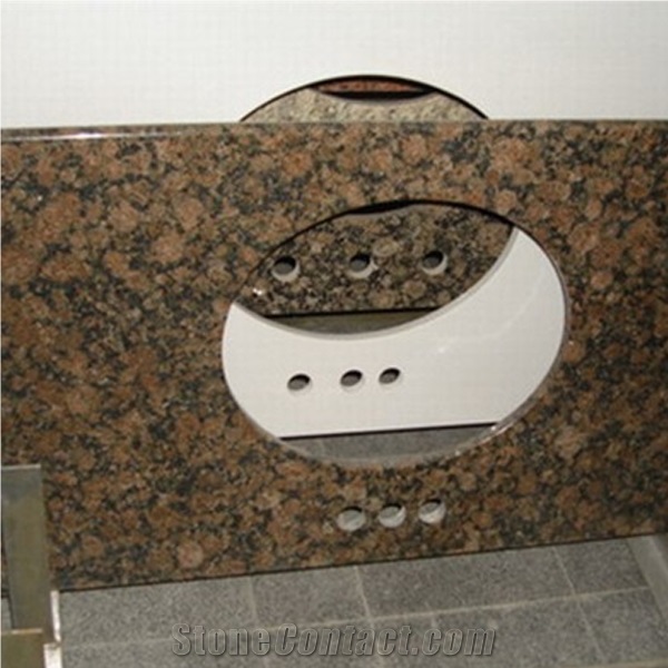Baltic Brown Granite Kitchen Countertop,Natural Stone Countertop,High Quality Countertopbaltic Brown Granite Countertops, Granite Vanitytop, Granite Vanitytop