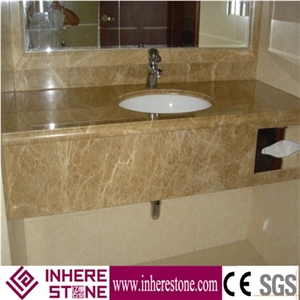 Emperador Light Marble for Bathroom Design, China Marble