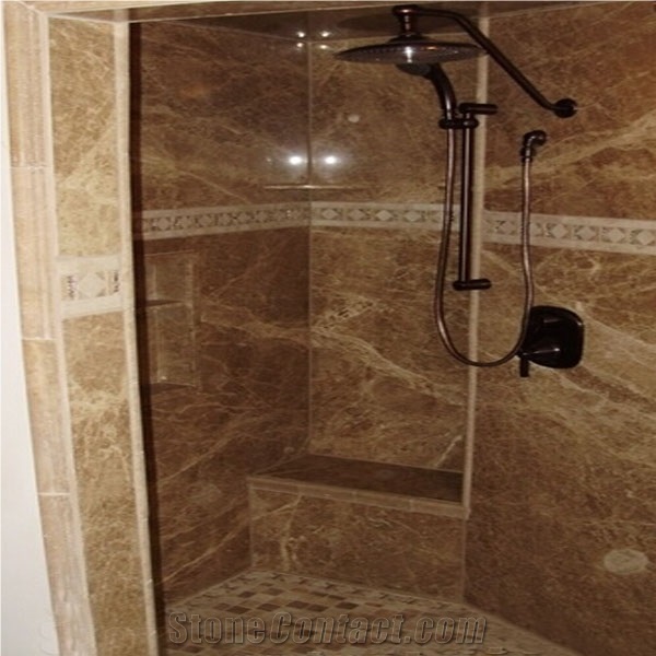 Emperador Light Marble for Bathroom Design, China Marble