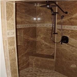 Emperador Light Marble for Bathroom Design, China Marble