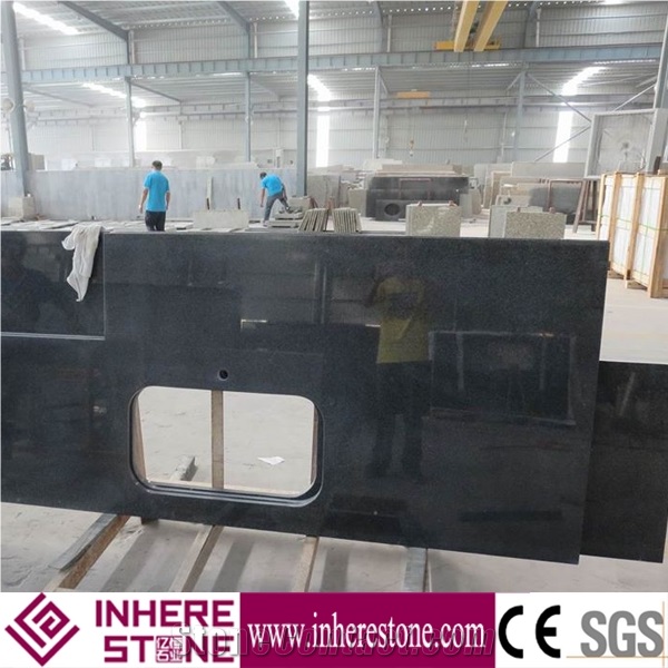 Hot Sale G654 Sesame Grey Granite Polished Countertop, G654 Granite Kitchen Countertops