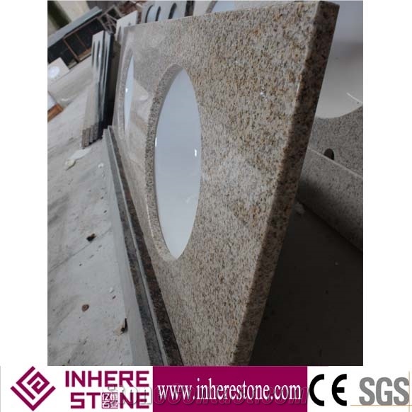 Shandong Rust Granite Bath Tops, Bathroom Countertops, Vanity Tops