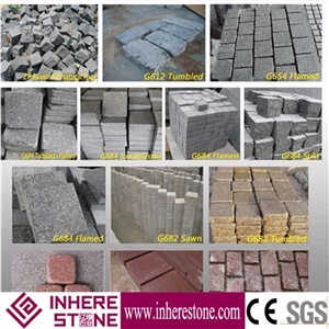 Wholesale G654 Grey Granite Cube Stone & Pavers 5x5x5/Chinese G654 Light and Dark Grey Granite Cobble Stone,Cube Stone,Paving Sets,Cobblestone,Driveway Paving Stone,Walkway Pavers,Patio Pavers