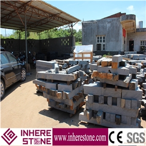 Zhangpu Black Granite Stone Granite Palisade