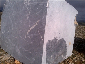 Turkey Blue & Black Marble Blocks