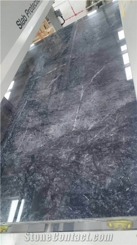Turkey Blue & Black Marble Blocks