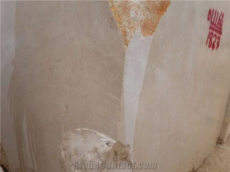 Turkey Crema Nouva Block Marble, Beige Marble Blocks
