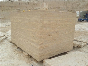 Turkey Denizli Travertine Block