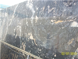 Turkey Nero Picasso Block Marble
