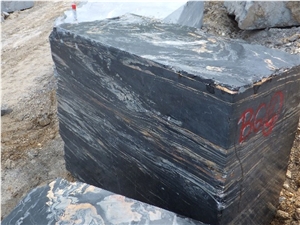 Turkey Nero Picasso Block Marble