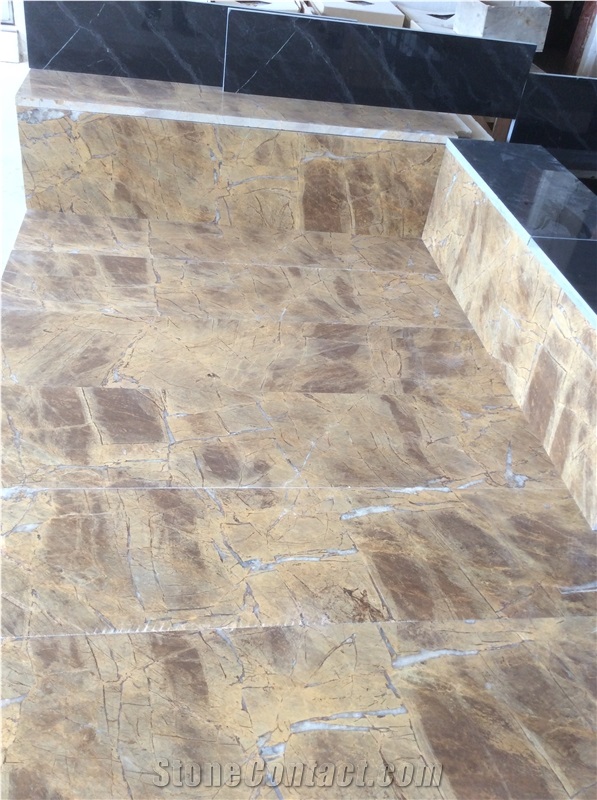 Turkey Rame Block Marble, Brown Marble Blocks