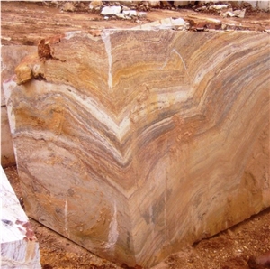 Turkey Scabas Travertine Block, Beige Travertine Blocks