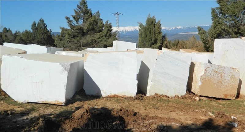 Turkey Uludag White Block Marble
