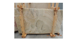 Turkey Yellow and Green Onyx Slabs