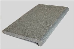 G654 Padang Dark,Sesame Black,Granite Tumblled Stone, China Dark Grey Granite Pool Coping