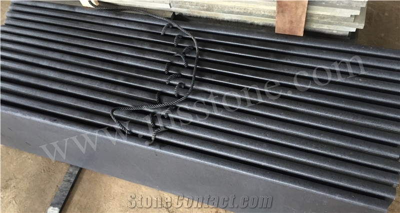 Pool Coping/ Flooring/Black Basalt Swimming Pool Borders/ Rebated Copers / Bullnose / Square Edge