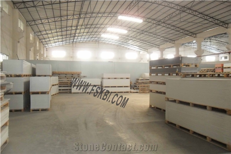 Pmma Corian Solid Surface Sheet Artifical Marble Tile & Slab