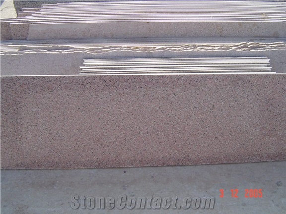 Rosy Pink Granite Tiles & Slabs, Polished Floor Tiles, Wall Tiles