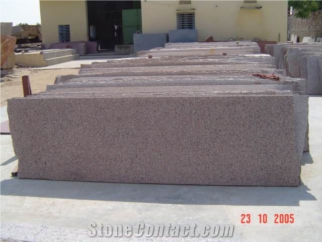 Rosy Pink Granite Tiles & Slabs, Polished Floor Tiles, Wall Tiles