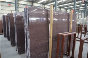 Purple Wood Grain Slabs & Tiles, Turkey Lilac Marble