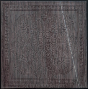 Purple Wood Grain Slabs & Tiles, Turkey Lilac Marble
