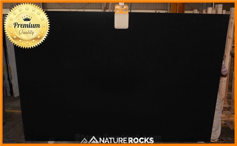 Absolute Black Granite Tiles & Slabs, Black Polished Granite Floor Tiles, Wall Tiles India