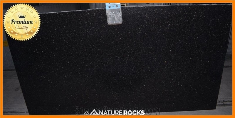 Black Galaxy Granite Tiles & Slabs, Black Polished Granite Floor Tiles, Wall Tlies