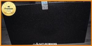 Black Galaxy Granite Tiles & Slabs, Black Polished Granite Floor Tiles, Wall Tlies
