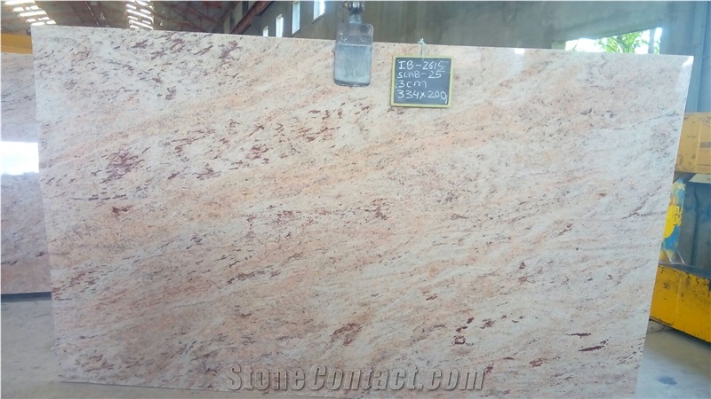 Ivory Brown Granite Tiles & Slabs, Brown Polished Granite Floor Tiles, Flooring Tiles