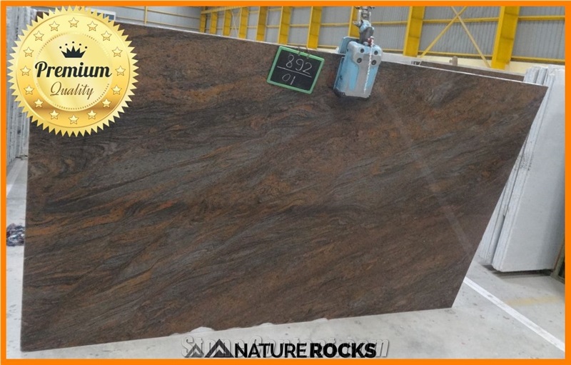 Paradiso Bash Granite Tiles & Slabs, Multicolor Polished Granite Floor Tiles, Wall Tiles