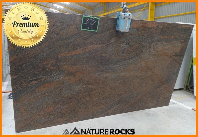Paradiso Bash Granite Tiles & Slabs, Multicolor Polished Granite Floor Tiles, Wall Tiles