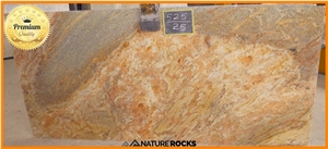Vyara Gold Granite, Yellow Polished Granite Tiles & Slabs, Floor Tiles, Wall Tiles India